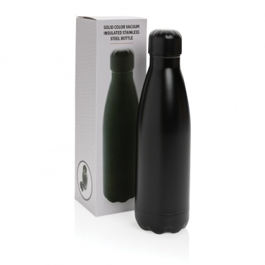 Logotrade promotional products photo of: Solid colour vacuum stainless steel bottle 500 ml