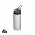 Aluminium sport bottle, grey