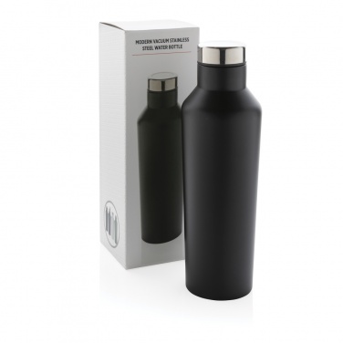 Logo trade promotional items picture of: Modern vacuum stainless steel water bottle