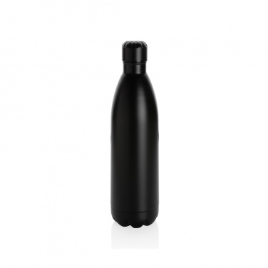 Logotrade promotional gift picture of: Solid colour vacuum stainless steel bottle 1L