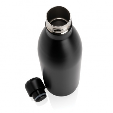 Logotrade promotional giveaway image of: Solid colour vacuum stainless steel bottle 1L