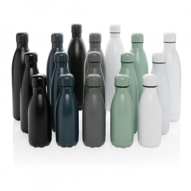 Logo trade promotional items picture of: Solid colour vacuum stainless steel bottle 1L