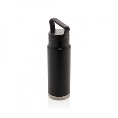 Logo trade promotional merchandise picture of: Leakproof vacuum on-the-go bottle with handle