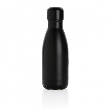 Logo trade advertising products image of: Solid colour vacuum stainless steel bottle 260ml