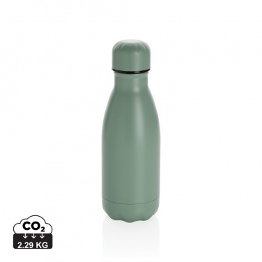 Logo trade promotional gifts picture of: Solid colour vacuum stainless steel bottle 260ml