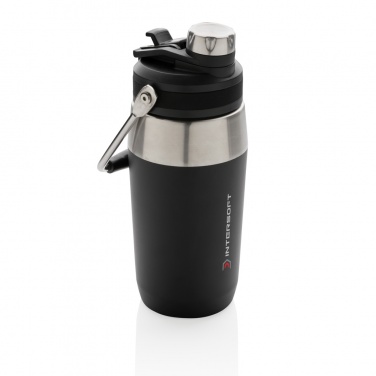 Logotrade promotional merchandise picture of: Vacuum stainless steel dual function lid bottle 500ml