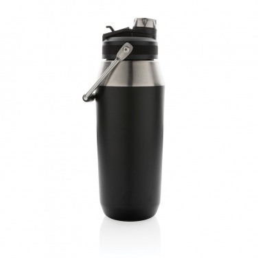 Logo trade business gift photo of: Vacuum stainless steel dual function lid bottle 1L