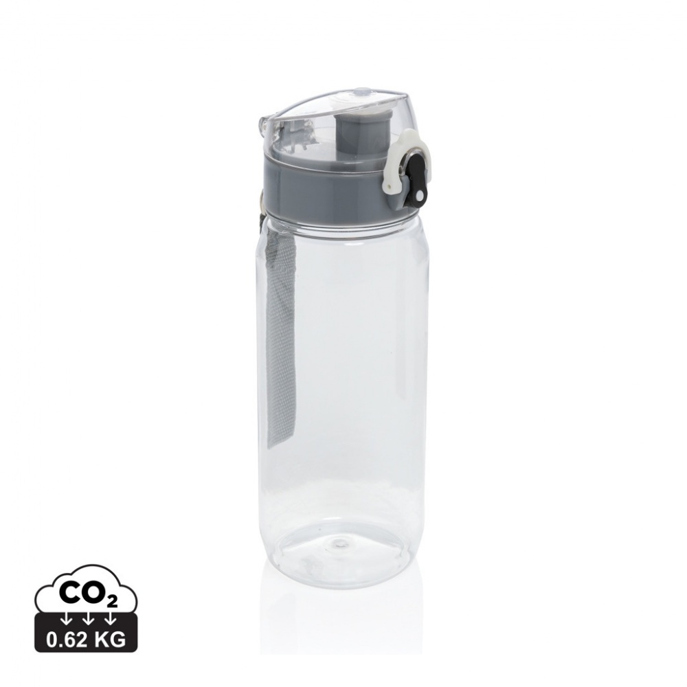 Logotrade promotional product picture of: Yide RCS Recycled PET leakproof lockable waterbottle 600ml