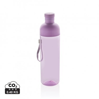 Logotrade advertising products photo of: Impact RCS recycled PET leakproof water bottle 600ml