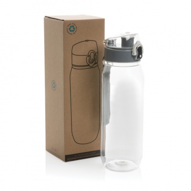 Logo trade promotional products picture of: Yide RCS Recycled PET leakproof lockable waterbottle 800ml