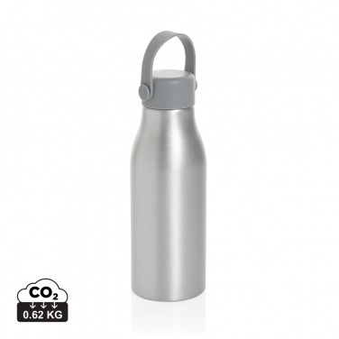 Logo trade promotional merchandise picture of: Pluto RCS Certified recycled aluminium bottle 680ml