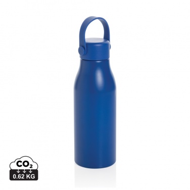 Logotrade promotional merchandise image of: Pluto RCS Certified recycled aluminium bottle 680ml