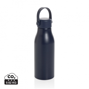 Logo trade promotional item photo of: Pluto RCS Certified recycled aluminium bottle 680ml