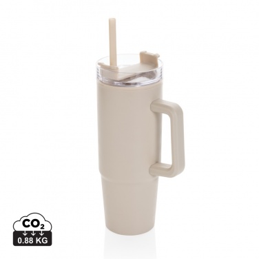 Logo trade promotional gift photo of: Tana RCS plastic tumbler with handle 900ml