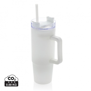 Logo trade promotional products picture of: Tana RCS plastic tumbler with handle 900ml