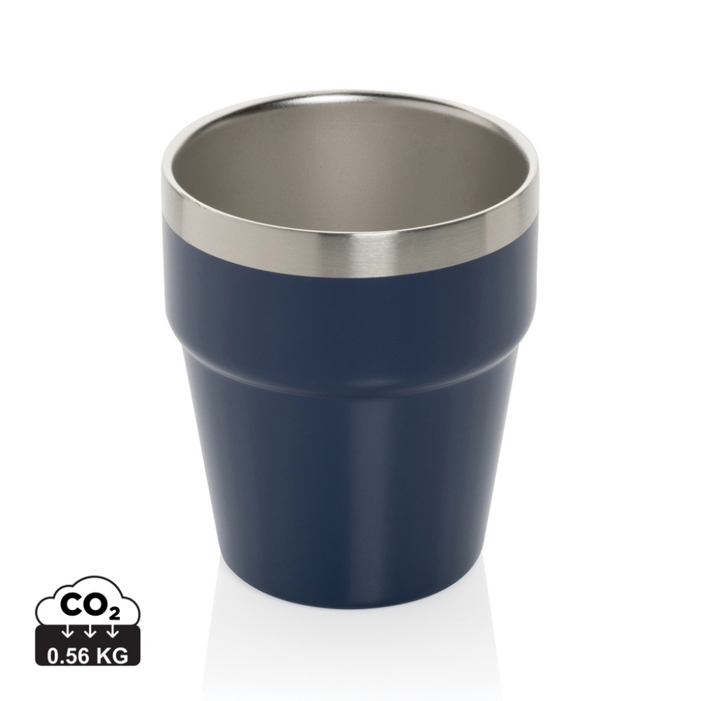 Logo trade promotional merchandise image of: Clark RCS double wall coffee cup 300ML