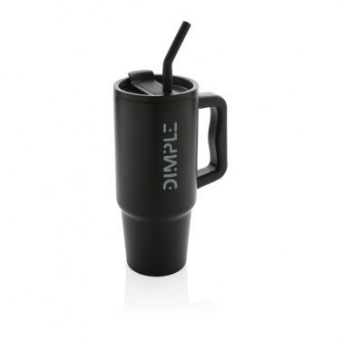 Logo trade promotional giveaways picture of: Embrace deluxe RCS recycled stainless steel tumbler 900ml