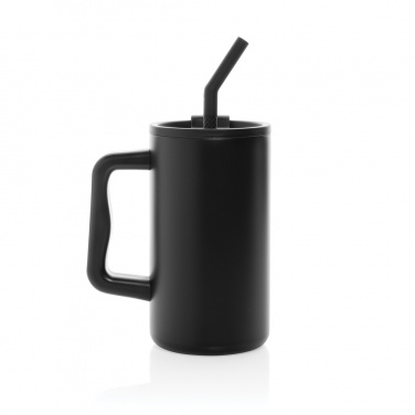 Logotrade promotional item image of: Cube RCS certified recycled steel mug 800ml