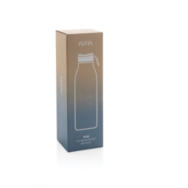 Logotrade promotional item image of: Avira Atik RCS Recycled PET bottle 1L