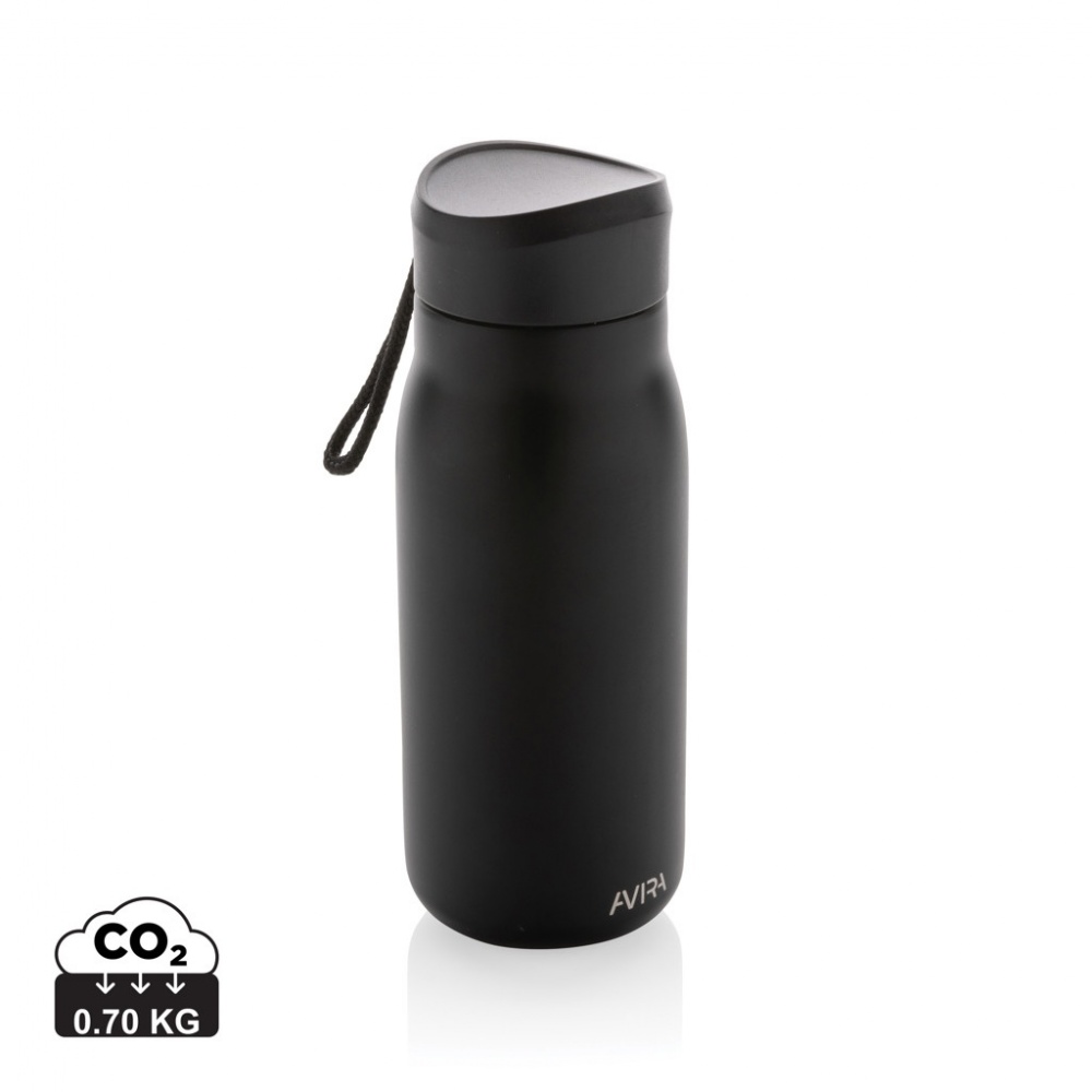 Logo trade promotional items picture of: Avira Ain RCS Re-steel 150ML mini travel bottle