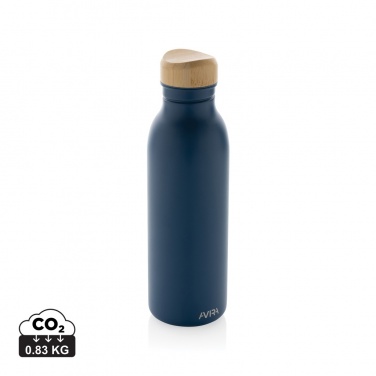 Logo trade business gift photo of: Avira Alcor RCS Re-steel single wall water bottle 600 ML