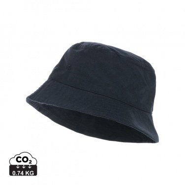 Logotrade business gift image of: Impact Aware™ 285 gsm rcanvas one size bucket hat undyed