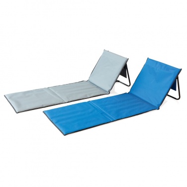 Logo trade promotional giveaways image of: Foldable beach lounge chair