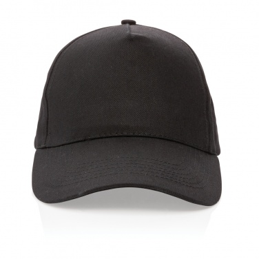 Logo trade advertising product photo of: Impact 5 panel 190gr Recycled cotton cap with AWARE™ tracer