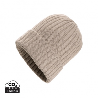 Logotrade promotional giveaways photo of: Kennedi AWARE™ Polylana® beanie with large rib