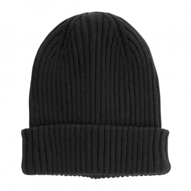 Logo trade corporate gifts picture of: Impact AWARE™  Polylana® double knitted beanie