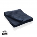 Impact AWARE™ Polylana® knitted scarf 180 x 25cm, navy