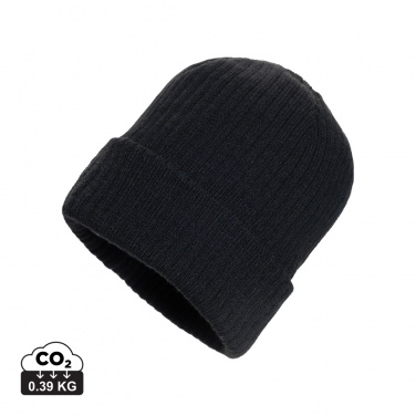 Logotrade promotional merchandise photo of: Pryor AWARE™ Polylana® beanie with cuff