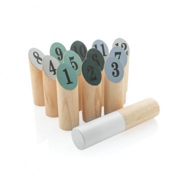 Logo trade promotional giveaway photo of: Wooden scatter set