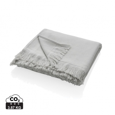 Logo trade promotional item photo of: Ukiyo Keiko AWARE™ solid hammam towel 100x180cm