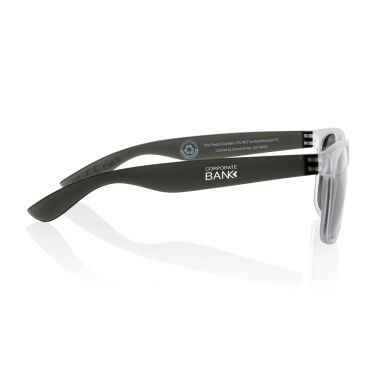 Logotrade promotional merchandise image of: Gleam RCS recycled PC mirror lens sunglasses