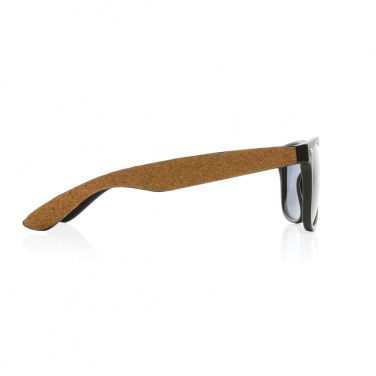 Logotrade promotional merchandise photo of: GRS recycled PC plastic sunglasses with cork