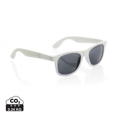 Logo trade promotional giveaways image of: RCS recycled PP plastic sunglasses