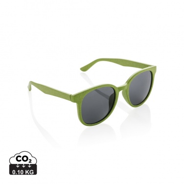 Logo trade promotional merchandise picture of: Wheat straw fibre sunglasses