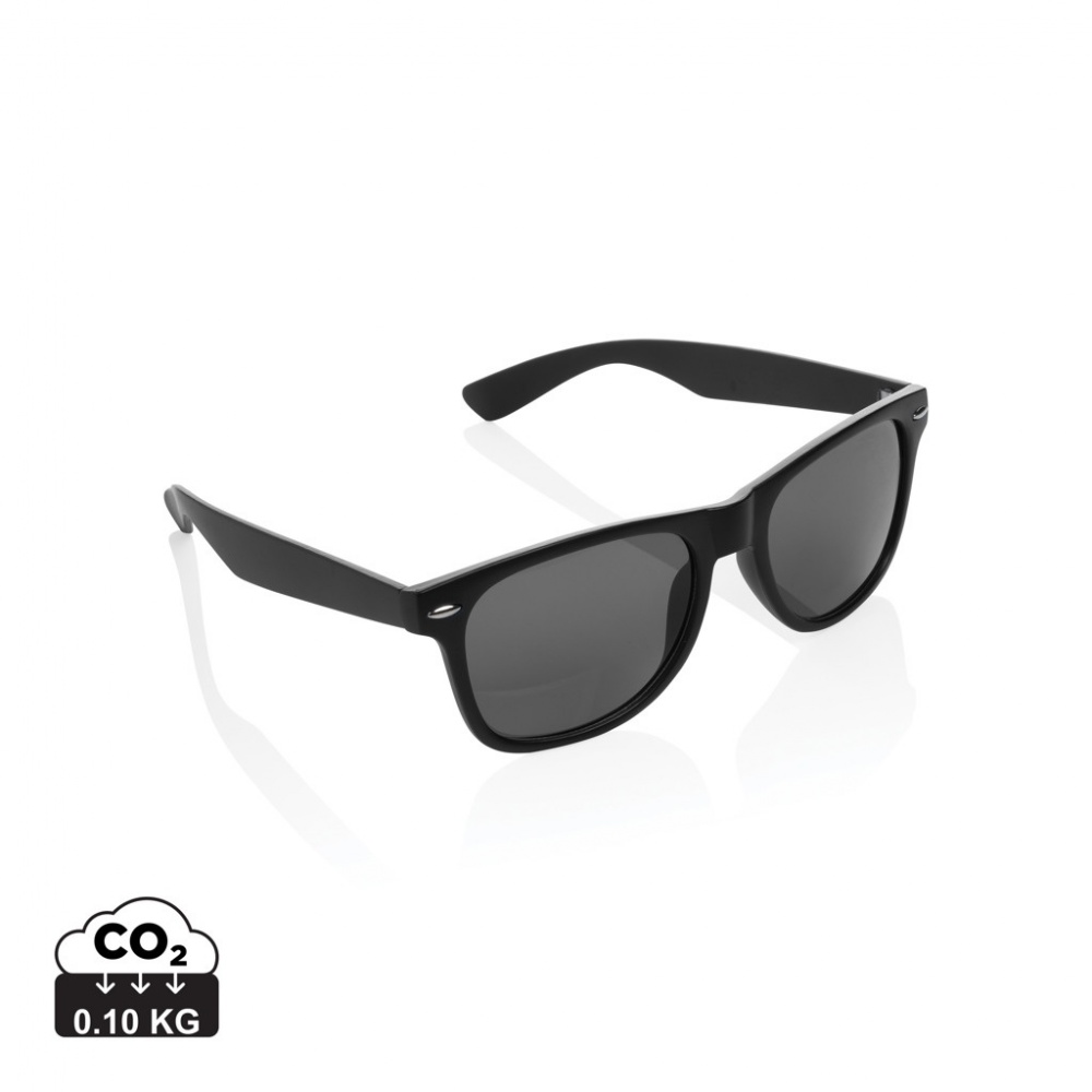 Logo trade promotional items image of: GRS recycled PC plastic sunglasses