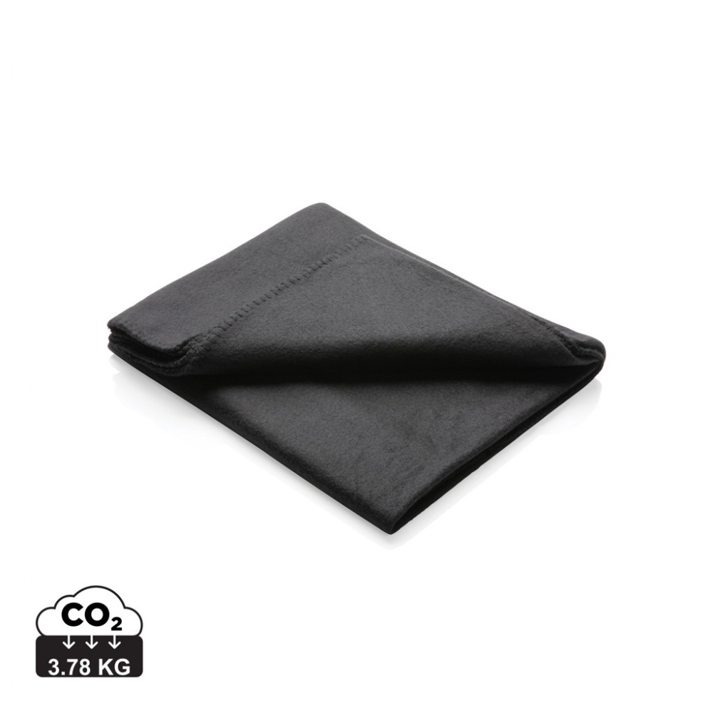 Logo trade promotional giveaway photo of: Fleece blanket in pouch