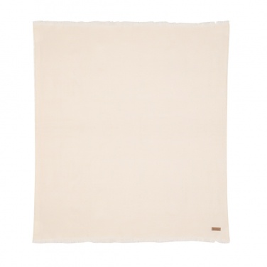 Logo trade business gift photo of: Ukiyo Aware™ Polylana® woven blanket 130x150cm