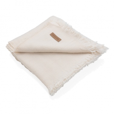 Logotrade promotional giveaway picture of: Ukiyo Aware™ Polylana® woven blanket 130x150cm