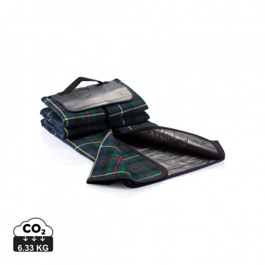 Logo trade promotional item photo of: Tartan picnic blanket