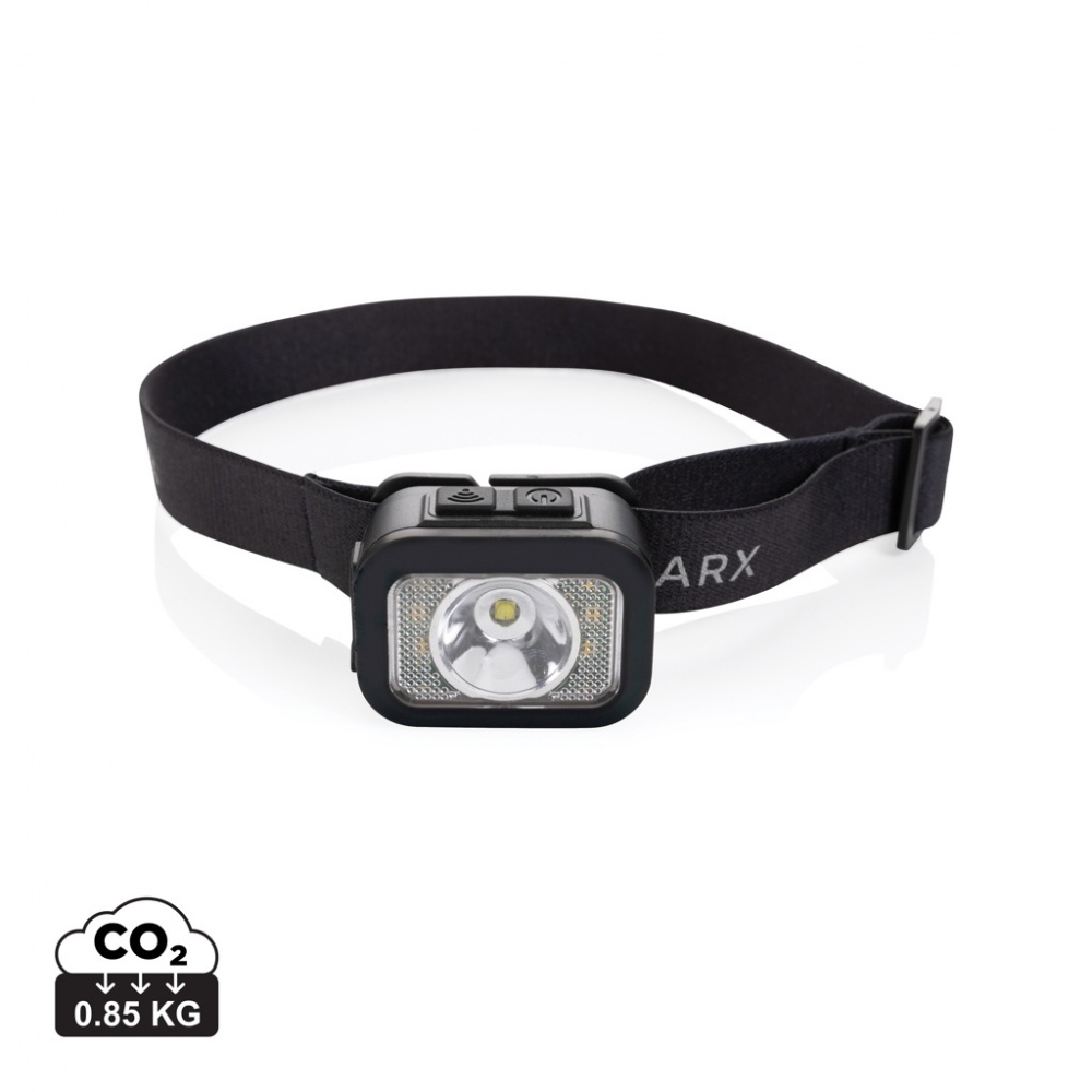 Logotrade promotional gift picture of: Gear X RCS rPlastic heavy duty head torch