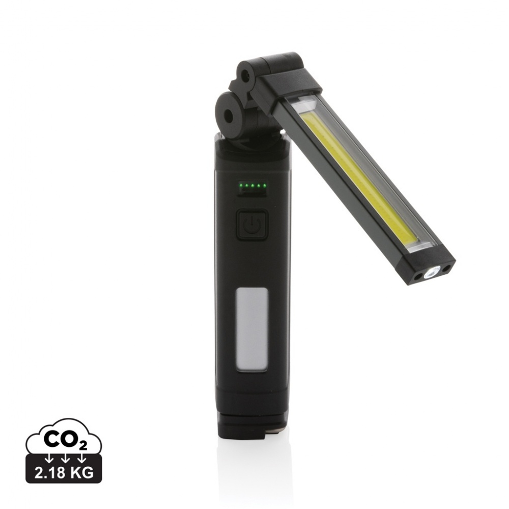 Logo trade promotional product photo of: Gear X RCS rPlastic USB rechargeable worklight