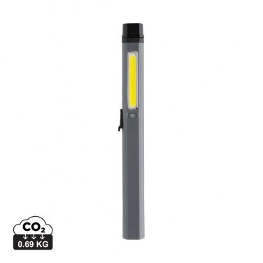 Logotrade promotional items photo of: Gear X RCS recycled plastic USB rechargeable pen light