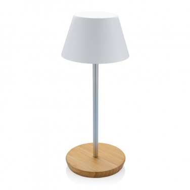 Logotrade promotional merchandise image of: Pure Glow RCS usb-rechargeable recycled plastic table lamp