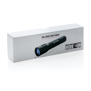 Logo trade promotional products image of: 3W large CREE torch