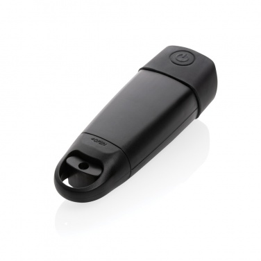 Logotrade promotional merchandise photo of: Lightwave RCS rplastic USB-rechargeable torch with crank