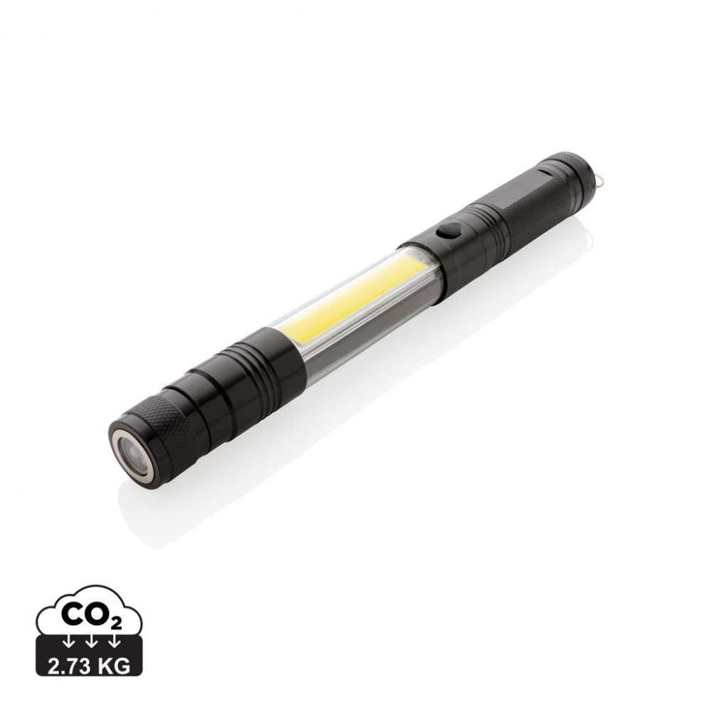 Logotrade promotional giveaway image of: Large telescopic light with COB